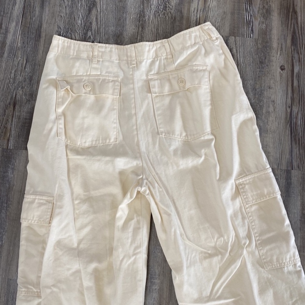NWOT UNIVERSAL THREAD Khaki Painter Wide Leg Pants - Picture 6 of 6